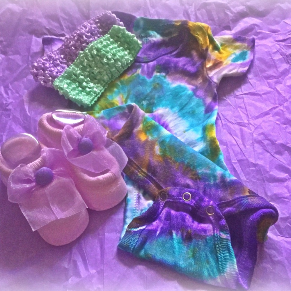 🔥Handmade Tie Dye Complete Outfit.